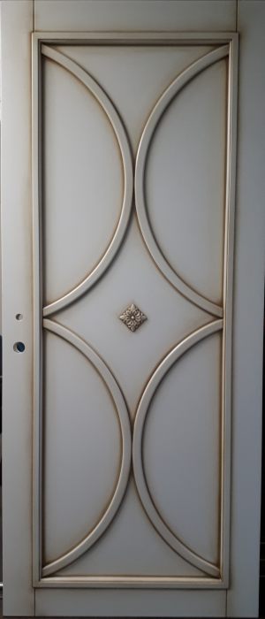 Межкомнатная дверь в профиле массив (эмаль с патиной) Бобруйск